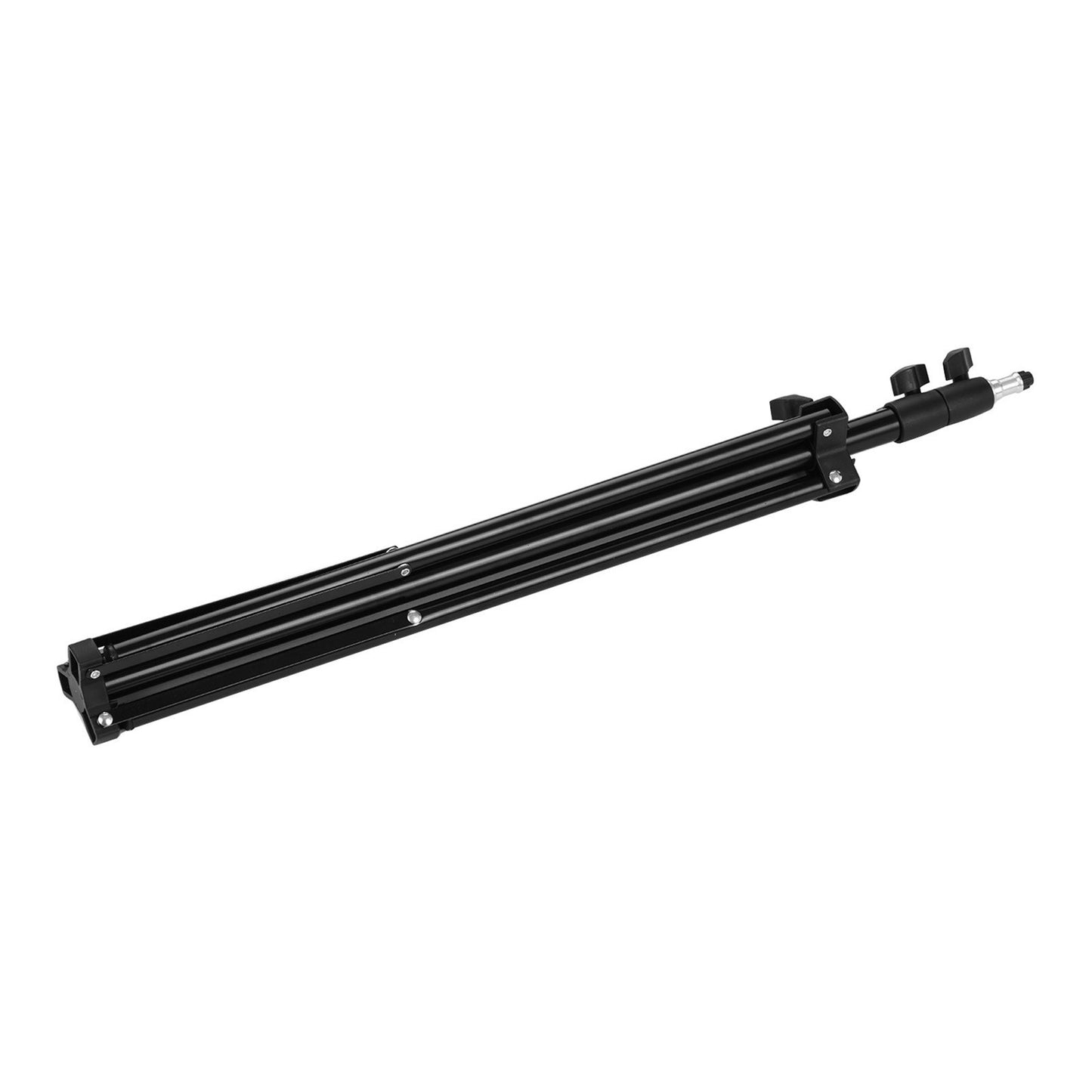 Light Stand Max. Height 2M/6.6ft with 1/4 Inch Screw Photography Tripod Stand Floor Selfie Ring Light Support for Studio, Umbrella, Backdrop, LED Panel