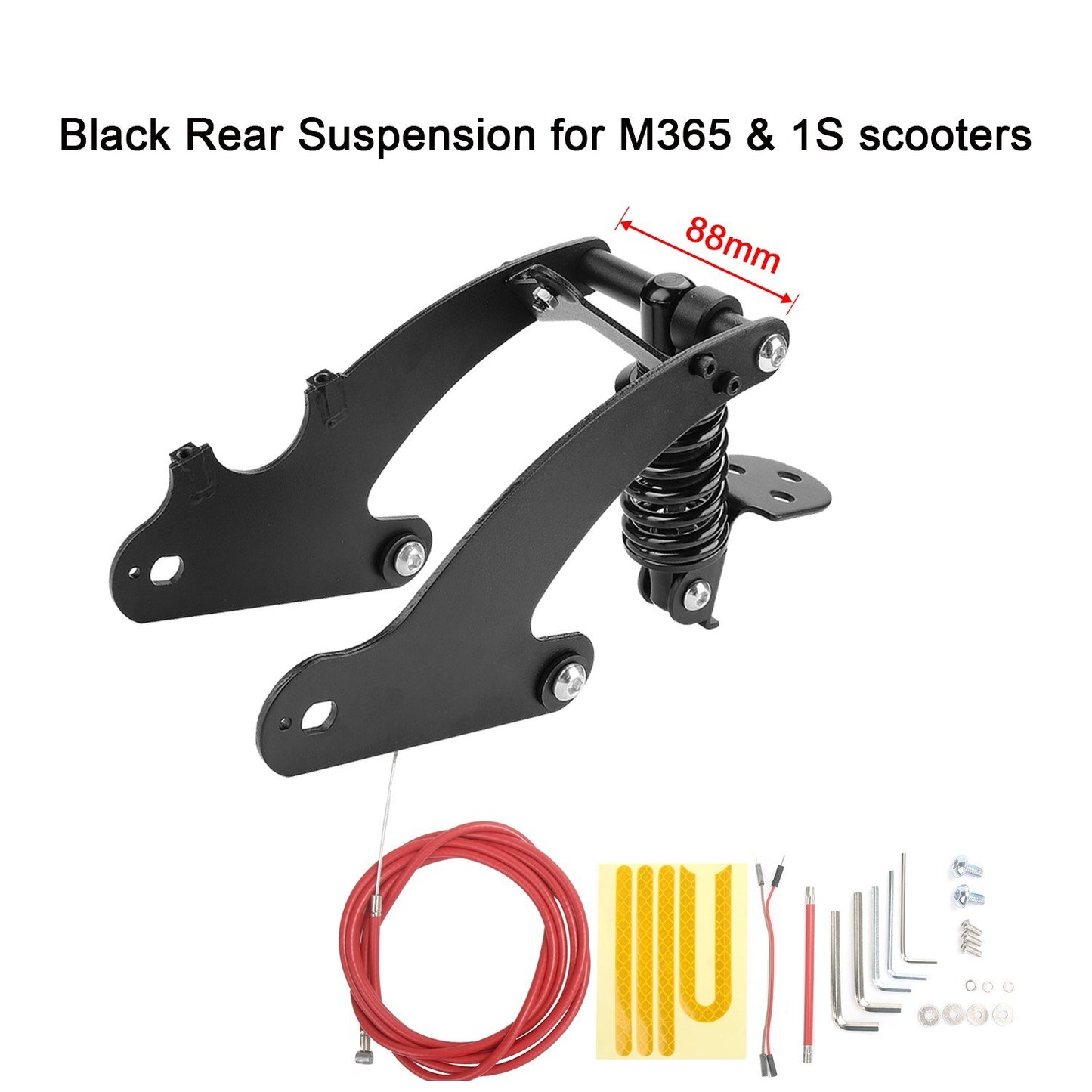 Scooter Accessories Electric Scooters Durable Rear Shock Absorber for Electric Scooters M365