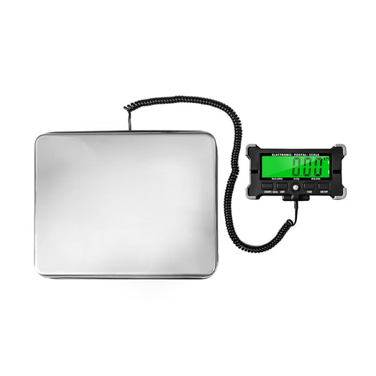 440 Lbs Electronic Postal Shipping Scale 0.05kg Precision LCD Backlight Display Stainless Steel Digital Scale