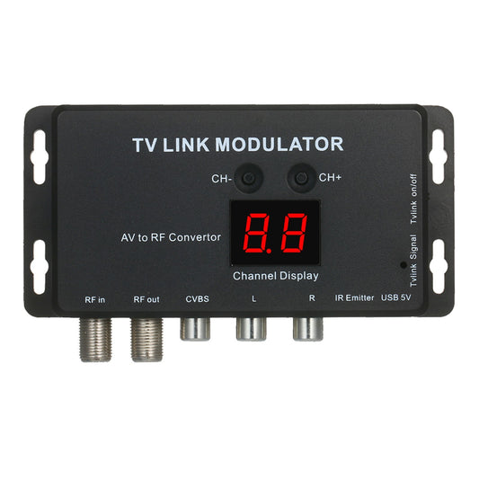 Flexible TV Link Modulator AV to RF Convertor and IR Extender RF Modulator