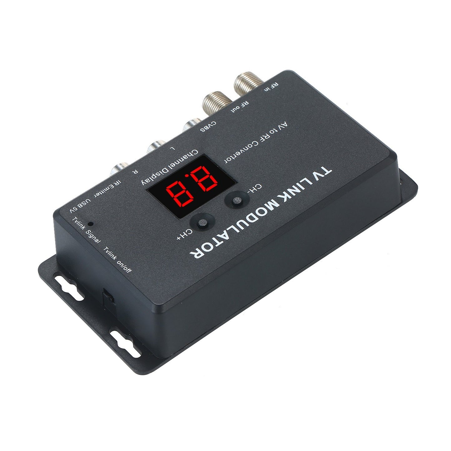 Flexible TV Link Modulator AV to RF Convertor and IR Extender RF Modulator