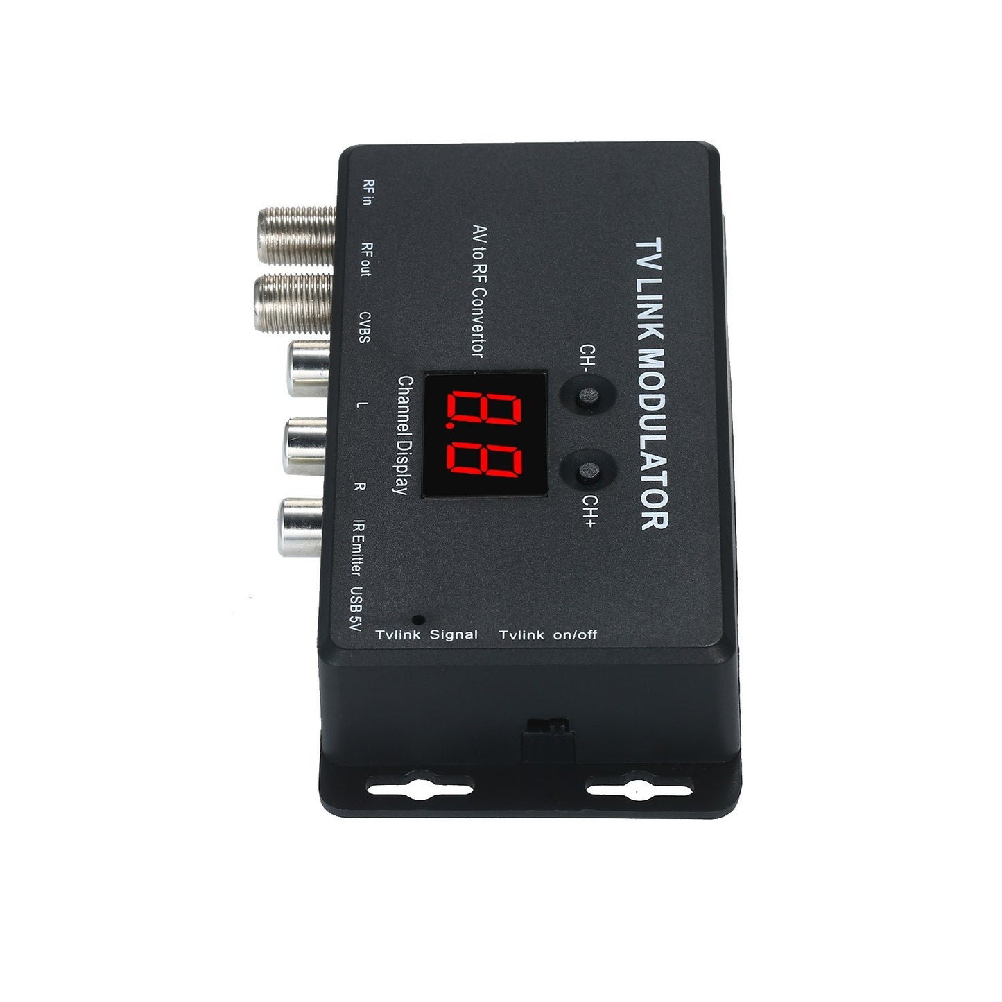 Flexible TV Link Modulator AV to RF Convertor and IR Extender RF Modulator