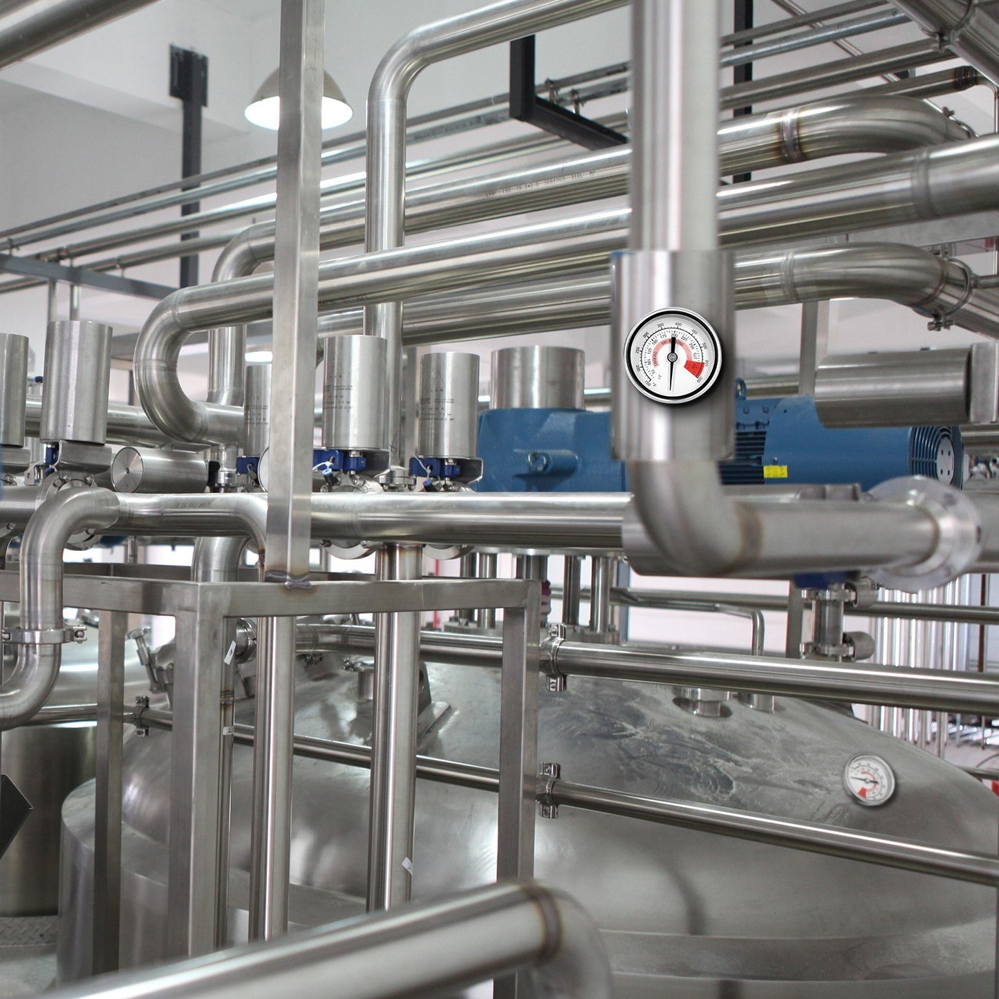 Kitchen Oven Dial Thermometer Stainless Steel Bi-Metal Bi-Metal Sensor Dual Scale 75-300 Celsius / 150-600 Fahrenheit Thermometer