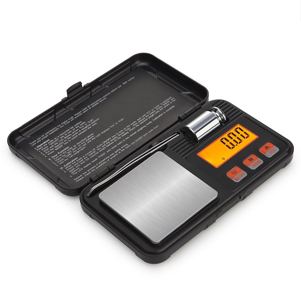 Digital Kitchen Scale 200g / 0.01g High Accuracy Precision Multifunction Food Scale Jewelry Scale with Tool Box