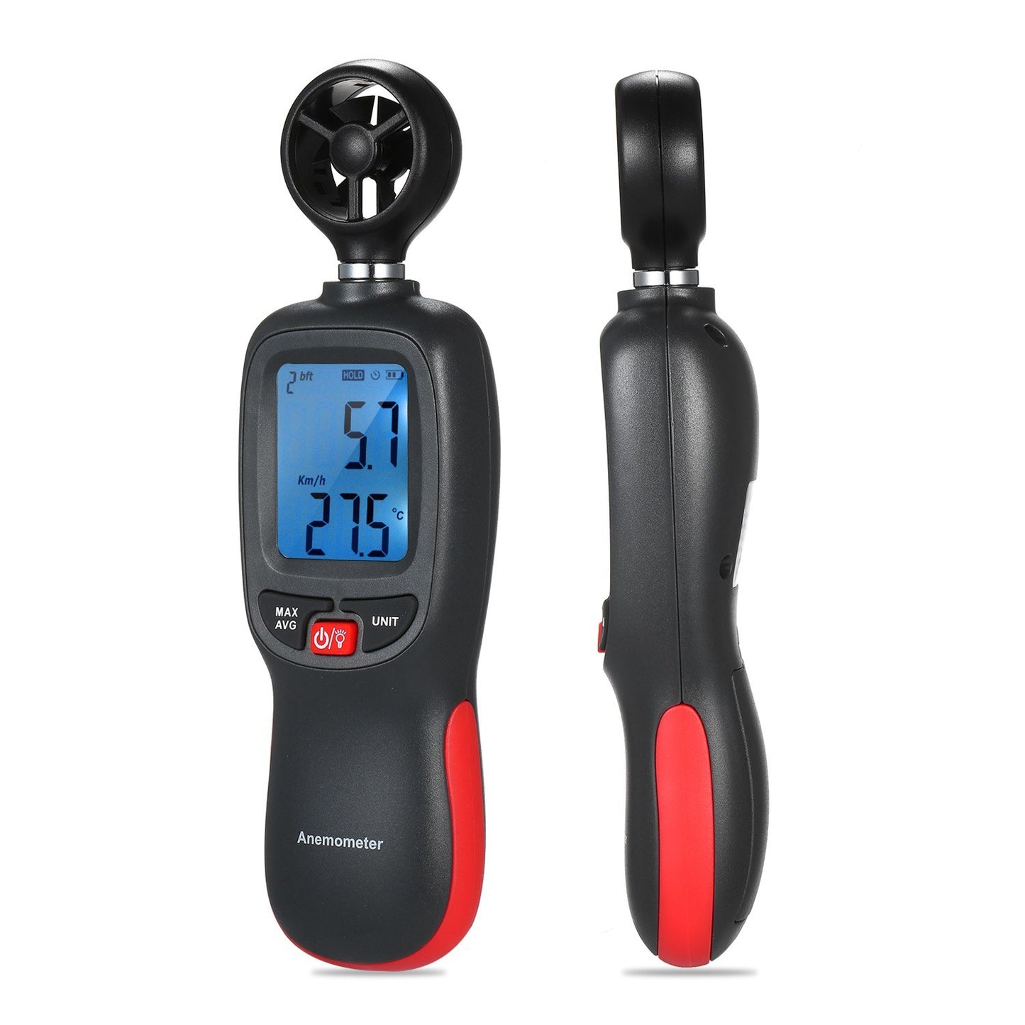 Handheld Light Meter LCD Display Digital Lux Meter with Range up to 200,000 Lux with Max / Min / Data Hold Mode