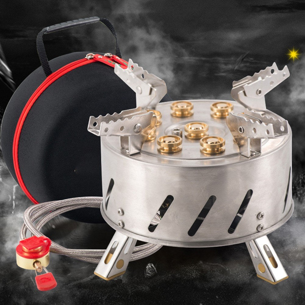Camping Stove Refill Tube Gas Converter Stainless Braided Hose Camping Backpacking Stove Equipment - Soft Tube