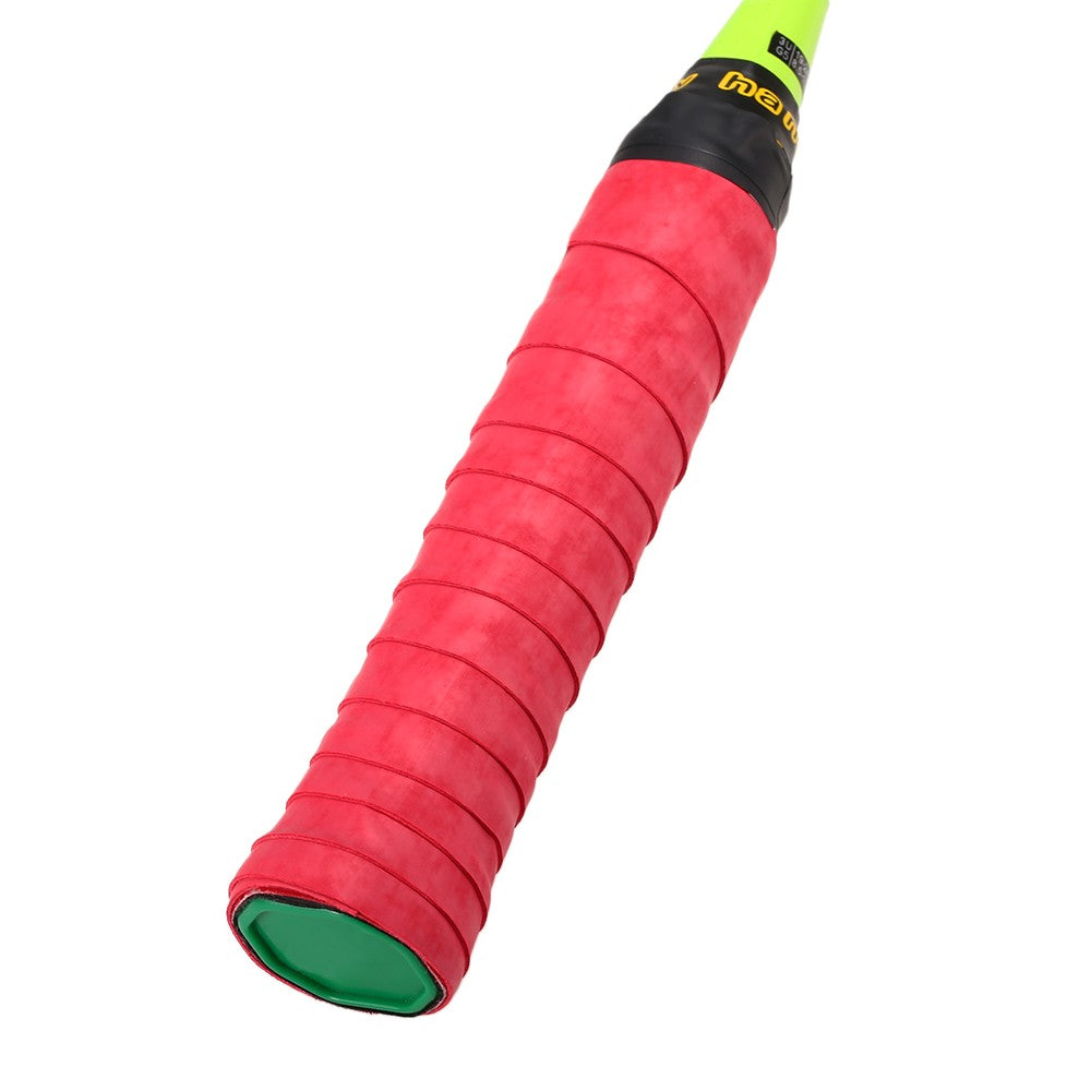 Tennis Racket Grip Tape Anti Slip Super Absorbent Tennis Overgrip Badminton Overgrip Pickleball Replacement Grip - 60Pcs / Red