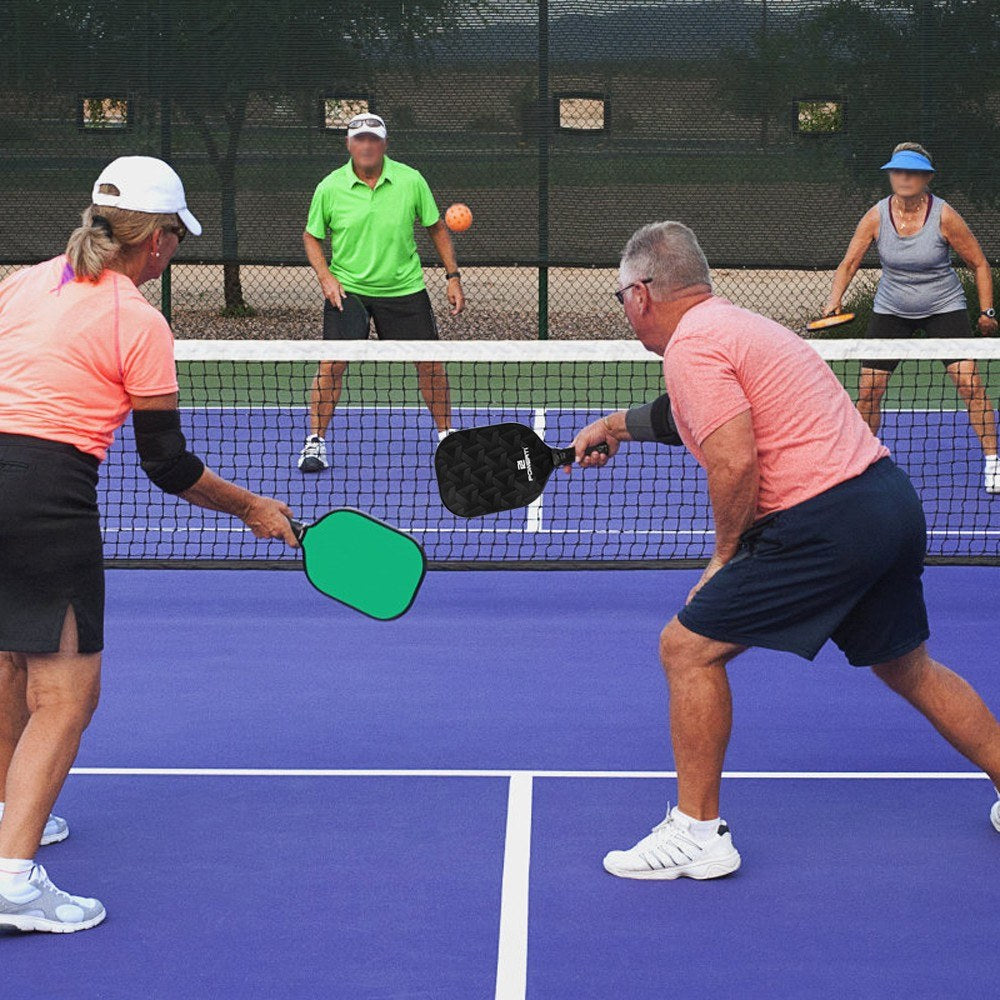 POWERTI Pickleball Paddle Ping Pong Tennis Pickle Ball Racket with Cushion Comfort Grip - 1 Pickleball Paddle