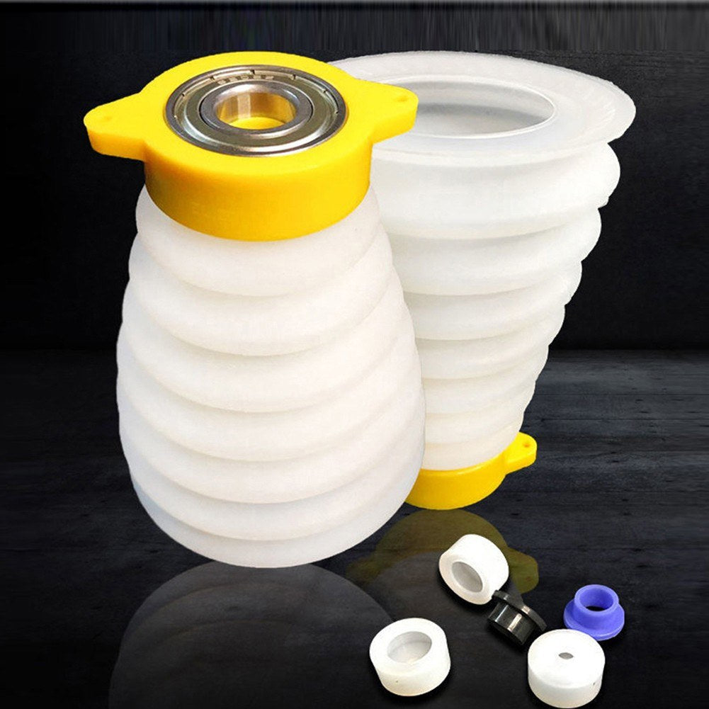 Silicone Scalable Drill Dust Cover Impact Drill Dust Collector Electric Hammer Drill Ash Collecting Bowl