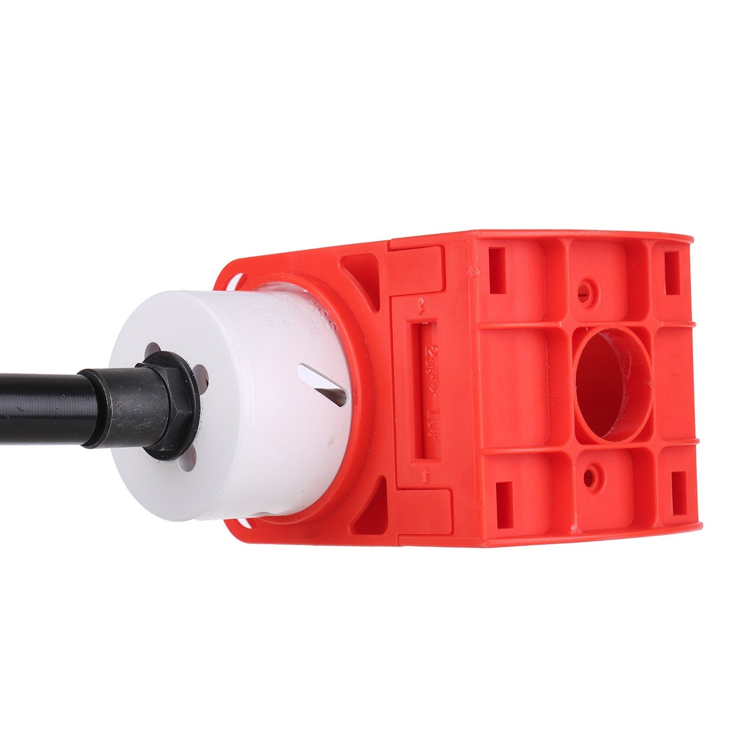 Corrosion Resistant Durable Lock Installation Kit with Guide Template for Wood Doors