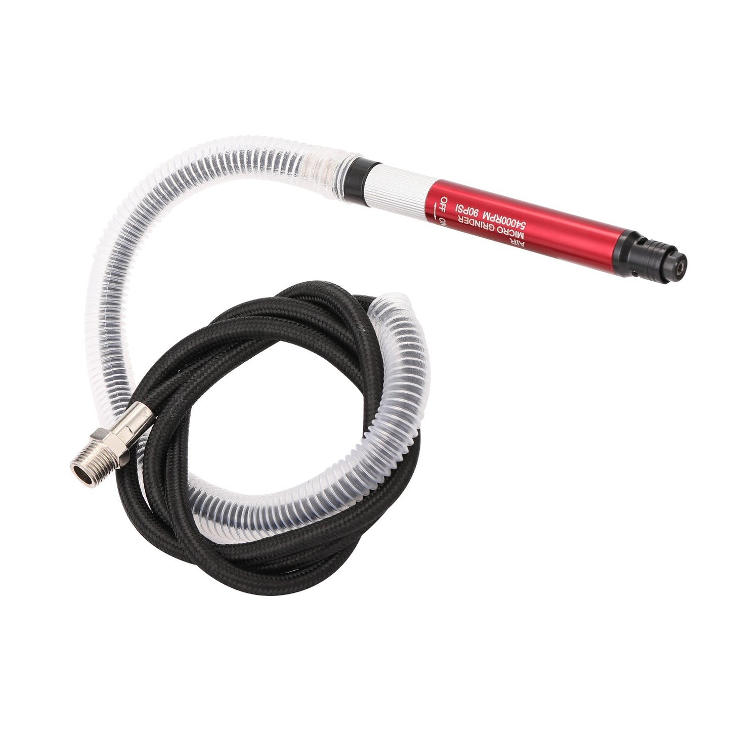 Pneumatic Air Pencil Die Grinder Kit 58000 RPM Free Speed Polish Engraving Tool