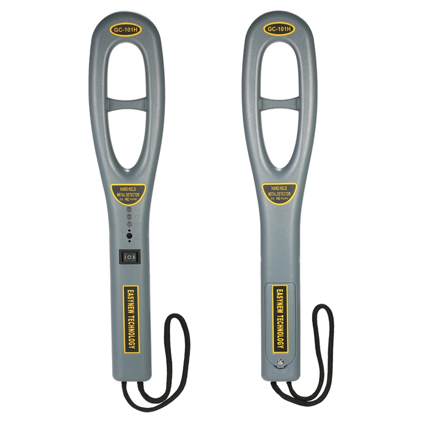 Portable Handheld Metal Detector High Sensitivity Inspection Metal Detector with Buzzer Vibration