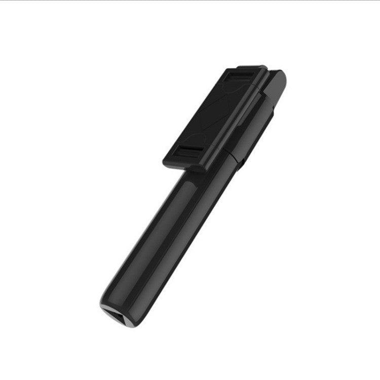 2-in-1 Selfie Stick Tripod Wireless Remote Shutter Cell Phone Tripod Stand and Holder for Streaming Selfies Videos Photos Travel - Black