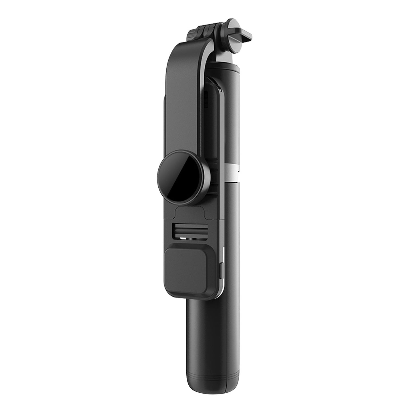 Wireless BT 4.0 Selfie Stick 104.5cm Max. Length Remote Control Extendable Tripod Stand with Fill Light for Video Recording Vlogging Live Streaming