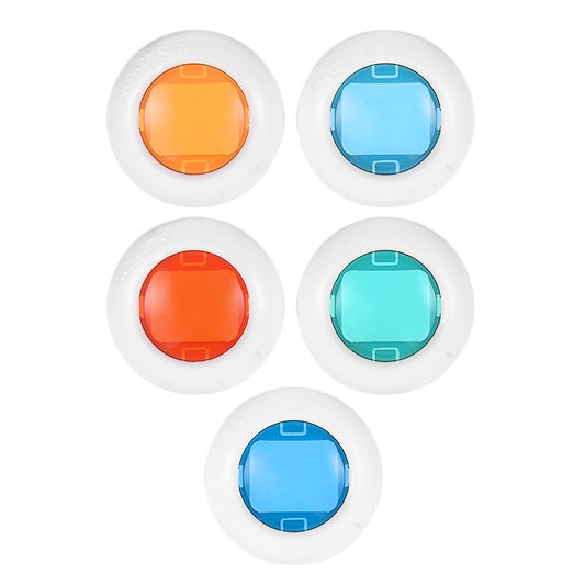 Lens Filters for Fujifilm Instax Mini 7s / 8 / 8+ / 9, Colorful Lens Filter Set Instant Camera Accessories - 5Pcs