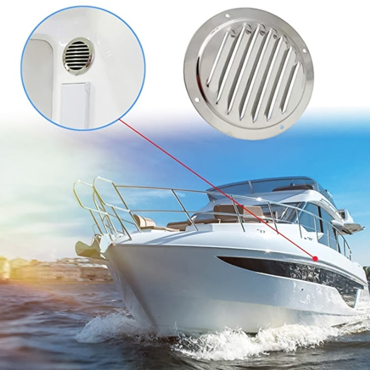 2 PCS 4 inch 316 Stainless Steel Round Ventilation Panel