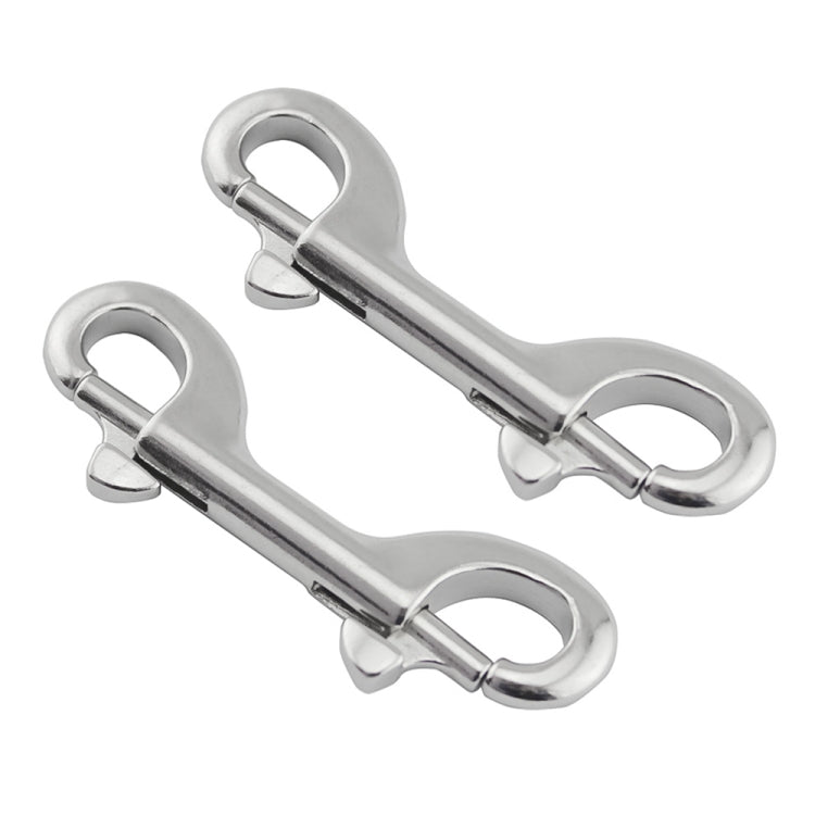 2 PCS 316 Stainless Steel Diving Quick Release Spring Buckle