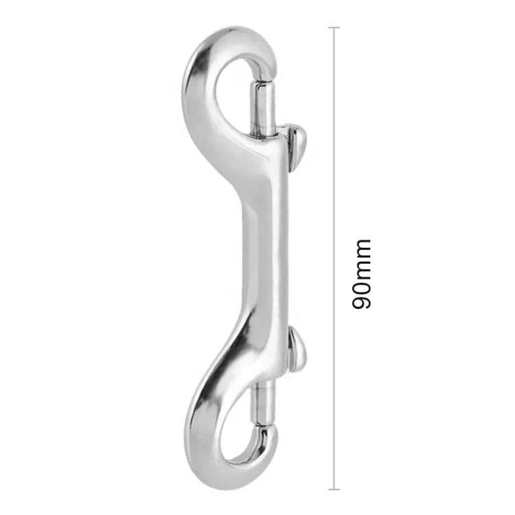2 PCS 316 Stainless Steel Diving Quick Release Spring Buckle