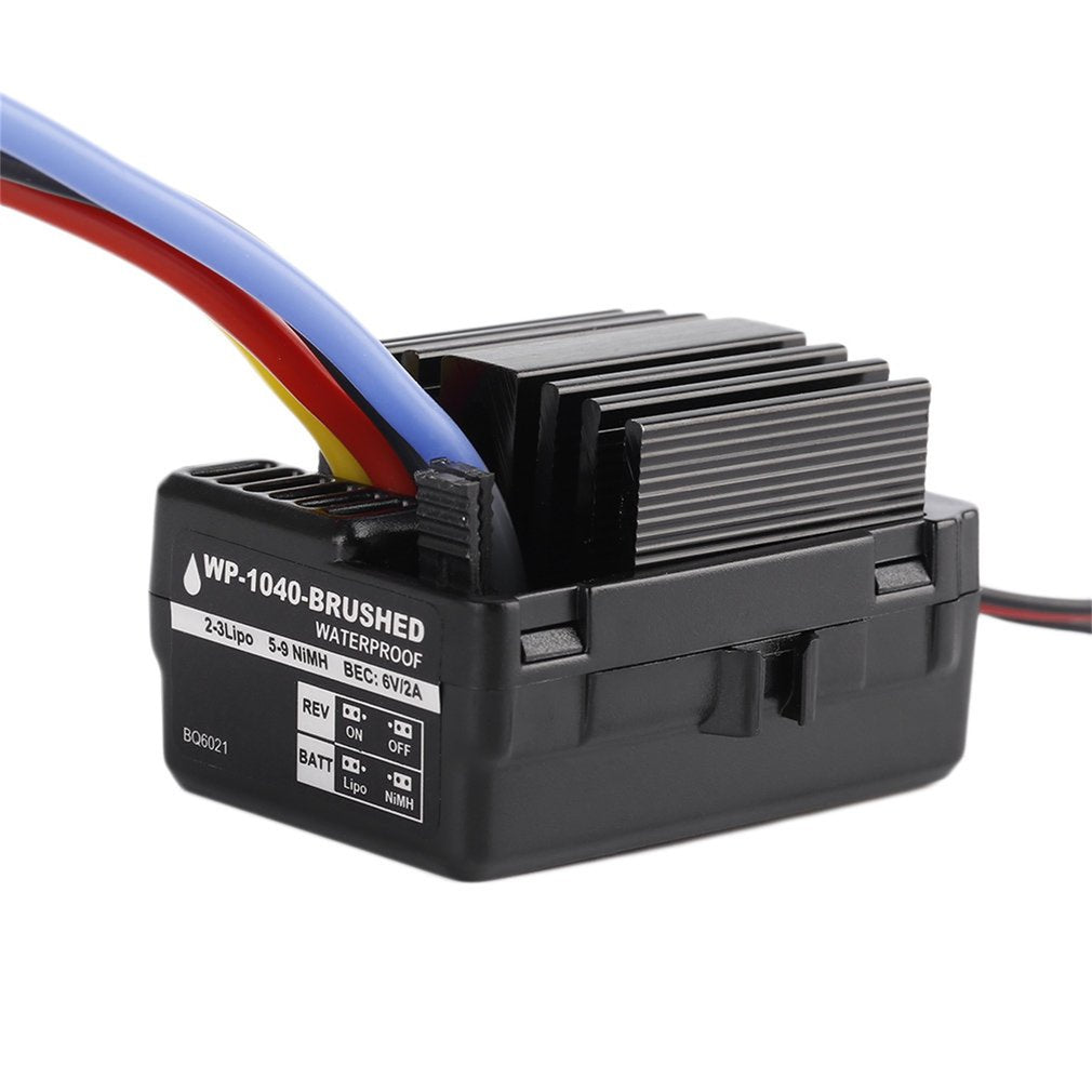 WP 1040 40A Waterproof Brushed ESC Controller – UNIQKART