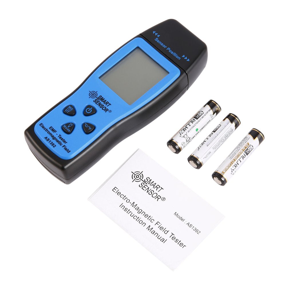 AS1392 Mini Digital LCD EMF Tester Electromagnetic Field Radiation Detector