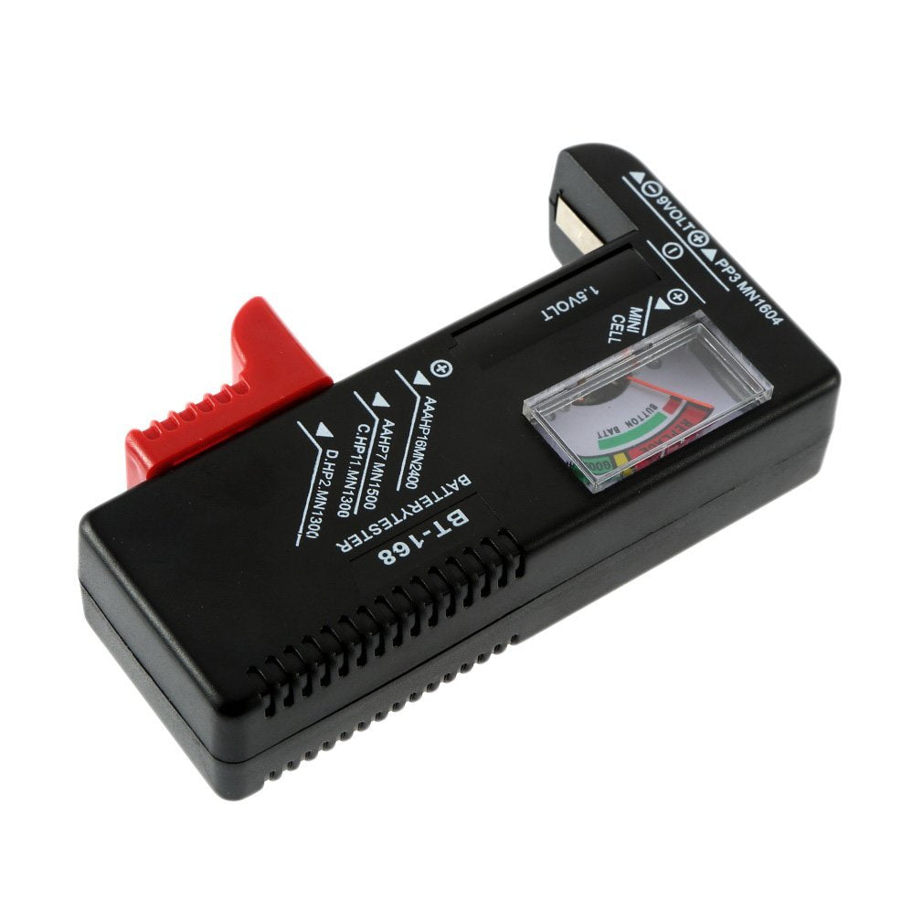 AA/AAA/C/D/9V/1.5V Universal Button Cell Battery Volt Tester Checker BT-168