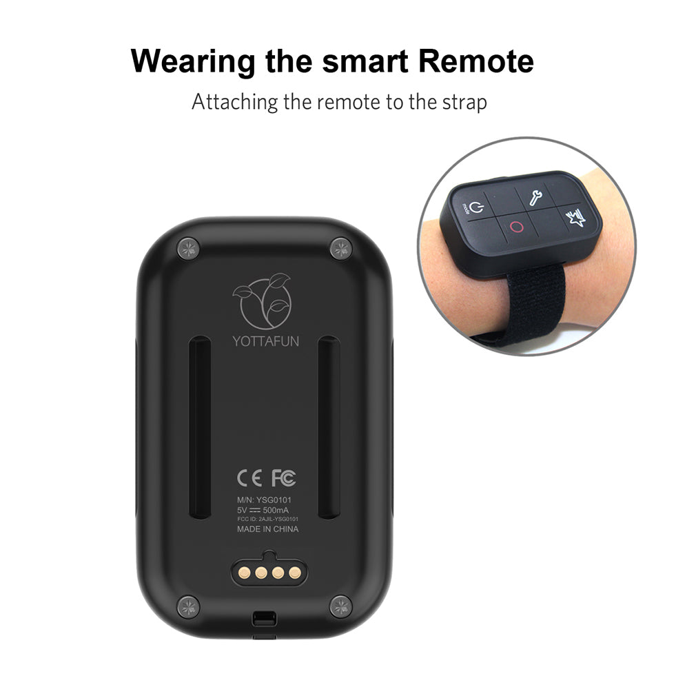 Magnetic Charging WIFI Remote Controller for GoPro Smart Camera
