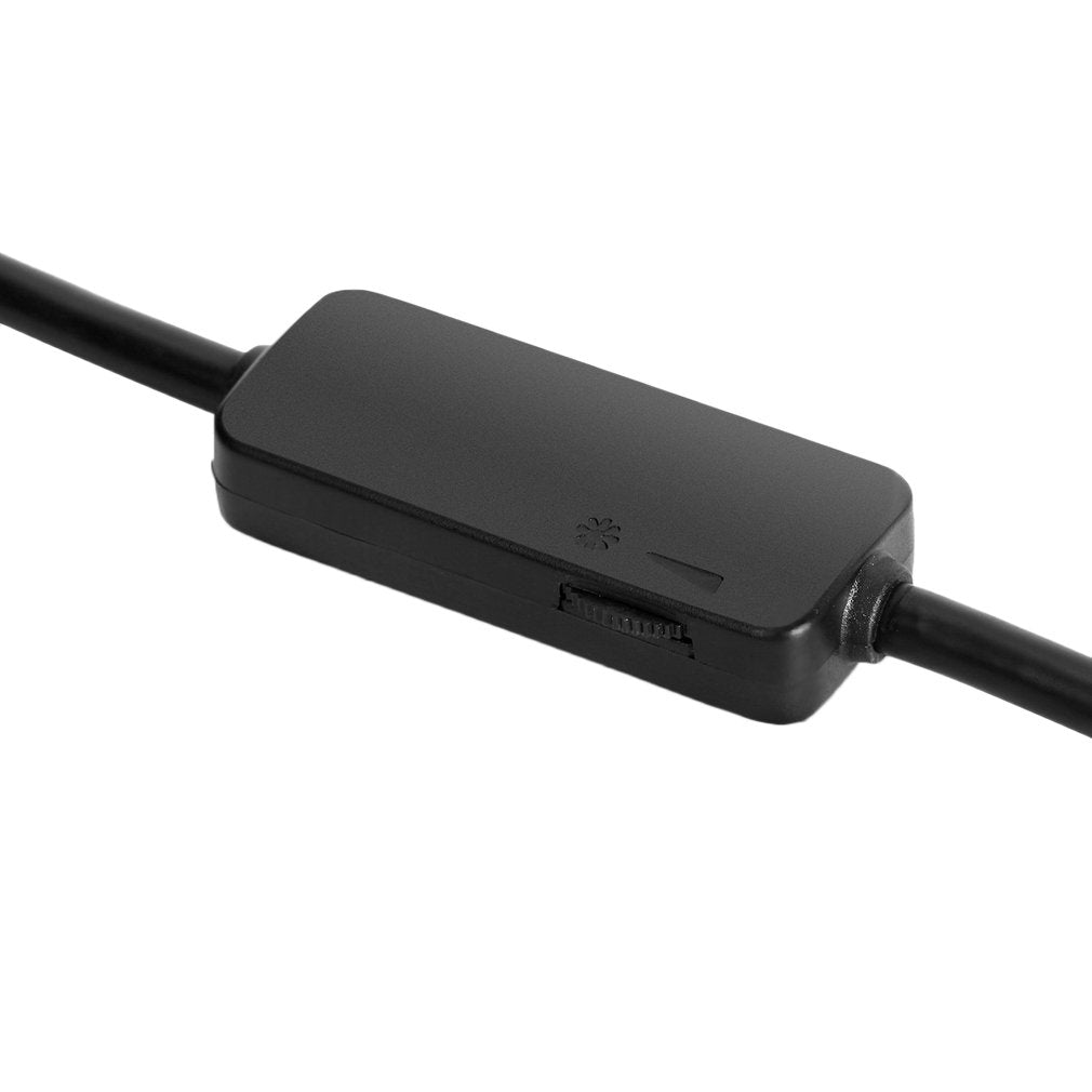 3.5m 1200P HD WiFi Inspection Camera Endoscope 8mm Waterproof 8 LED Lens Tube - Hard Wire