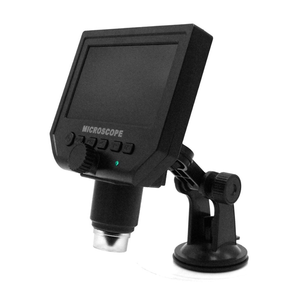 G600 Portable 600X HD 3 .6MP CCD Pixel 4.3 Inch OLED Display LCD Digital Microscope