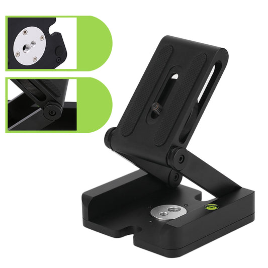Folding Z Type Stand Holder Professional Tripod Kit Flex Tilt Head Pan