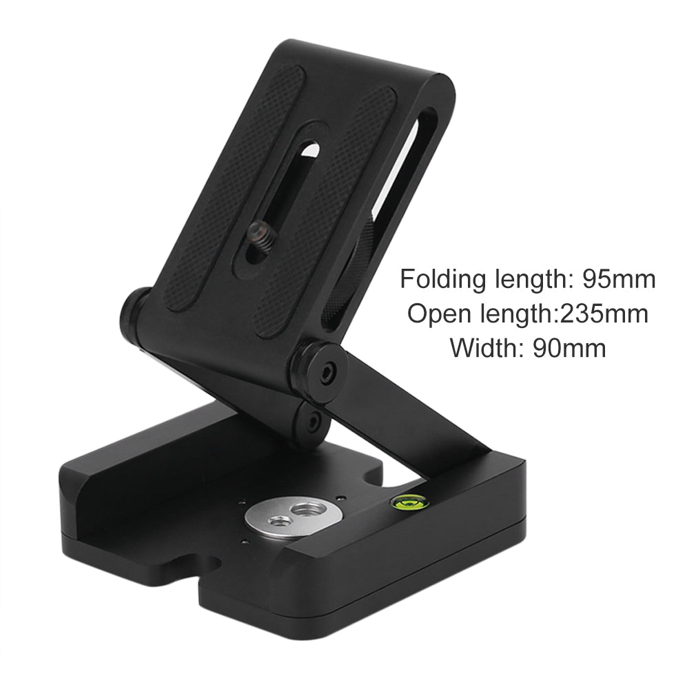 Folding Z Type Stand Holder Professional Tripod Kit Flex Tilt Head Pan