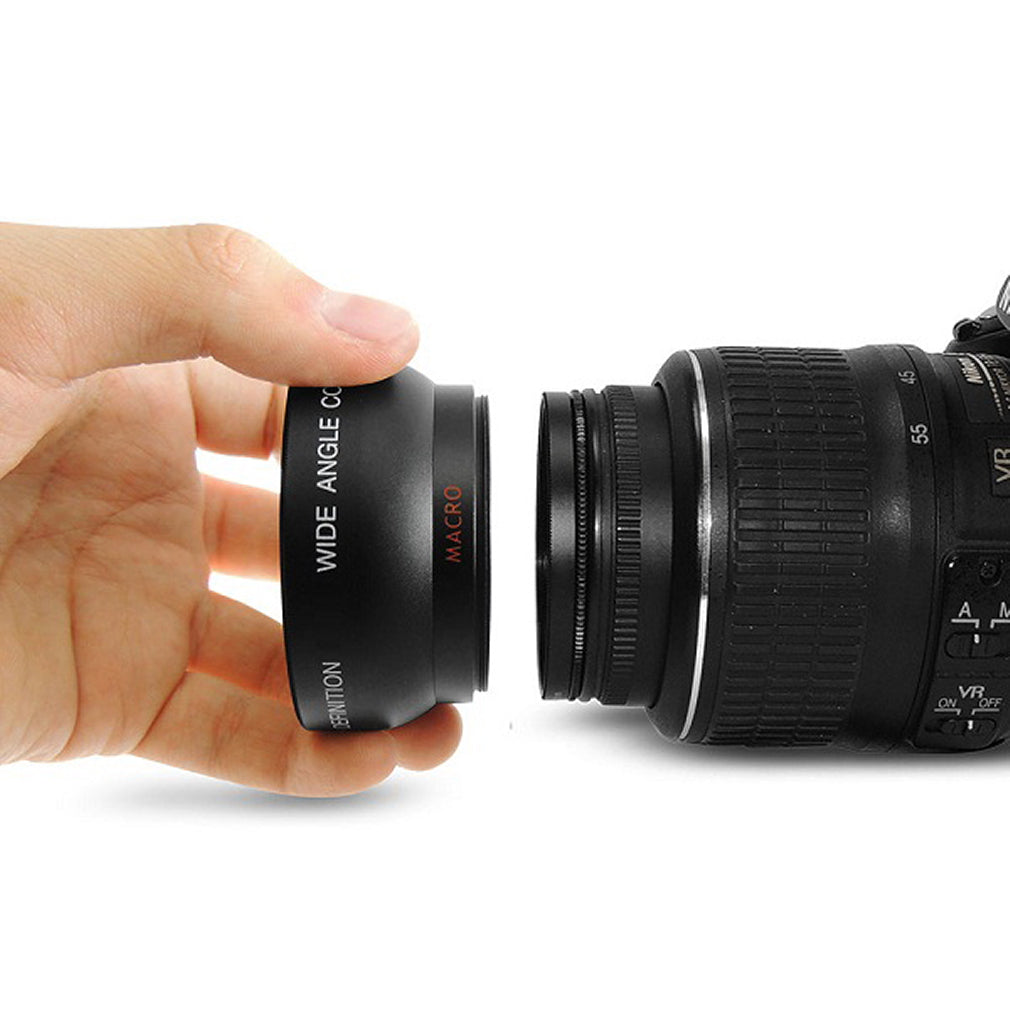 52mm 0.45X Wide Angle Macro Lens for Nikon D3200 D3100 D5200 D5100