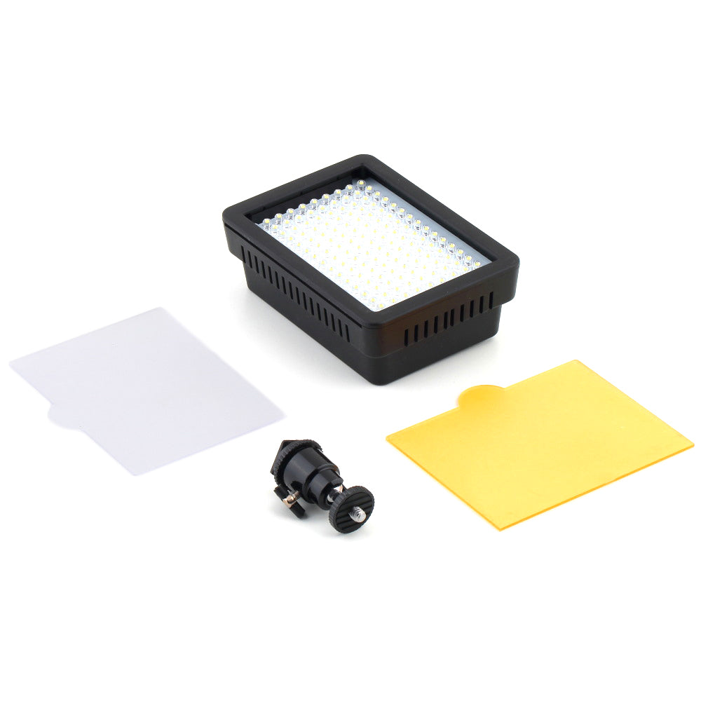 W160 10.5W 1280LM LED Studio Video Light for Canon Nikon Camera DV Camcorder