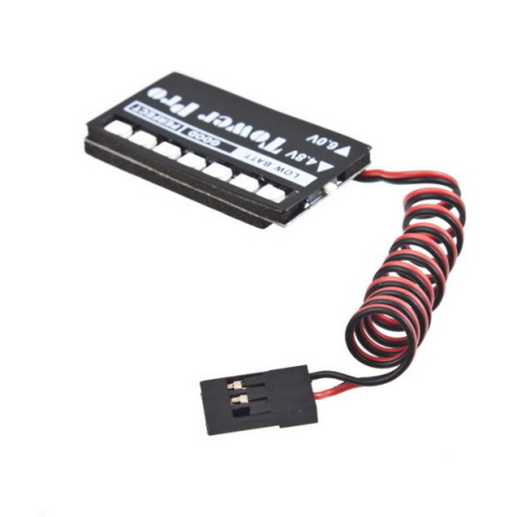 RC Model 7 LED Receiver Battery Voltage Indicator Monitor
