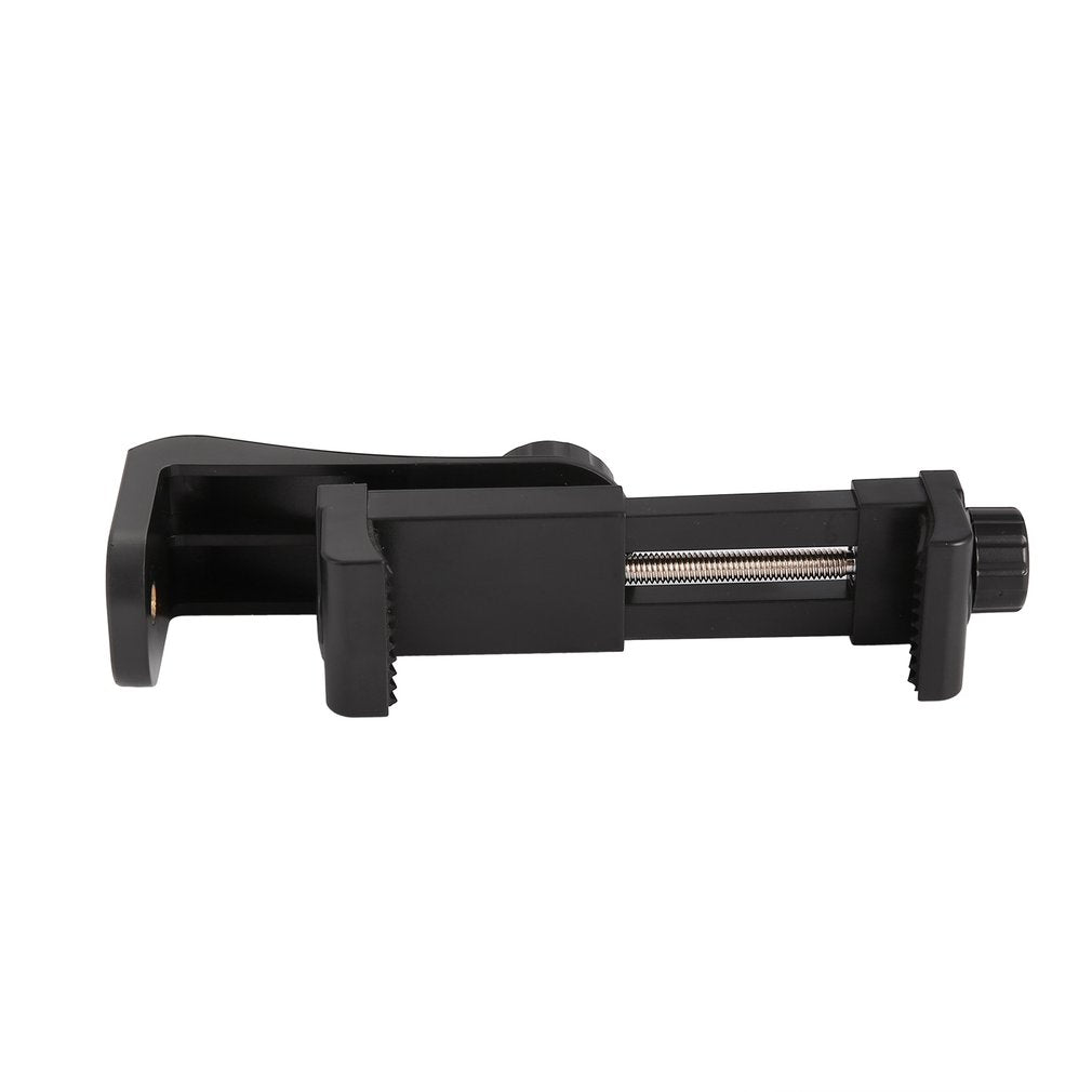 Universal Tripod Mount Clip Bracket Holder for iPhone Samsung Xiaomi Huawei Etc, Clamp Width: 58mm-100mm