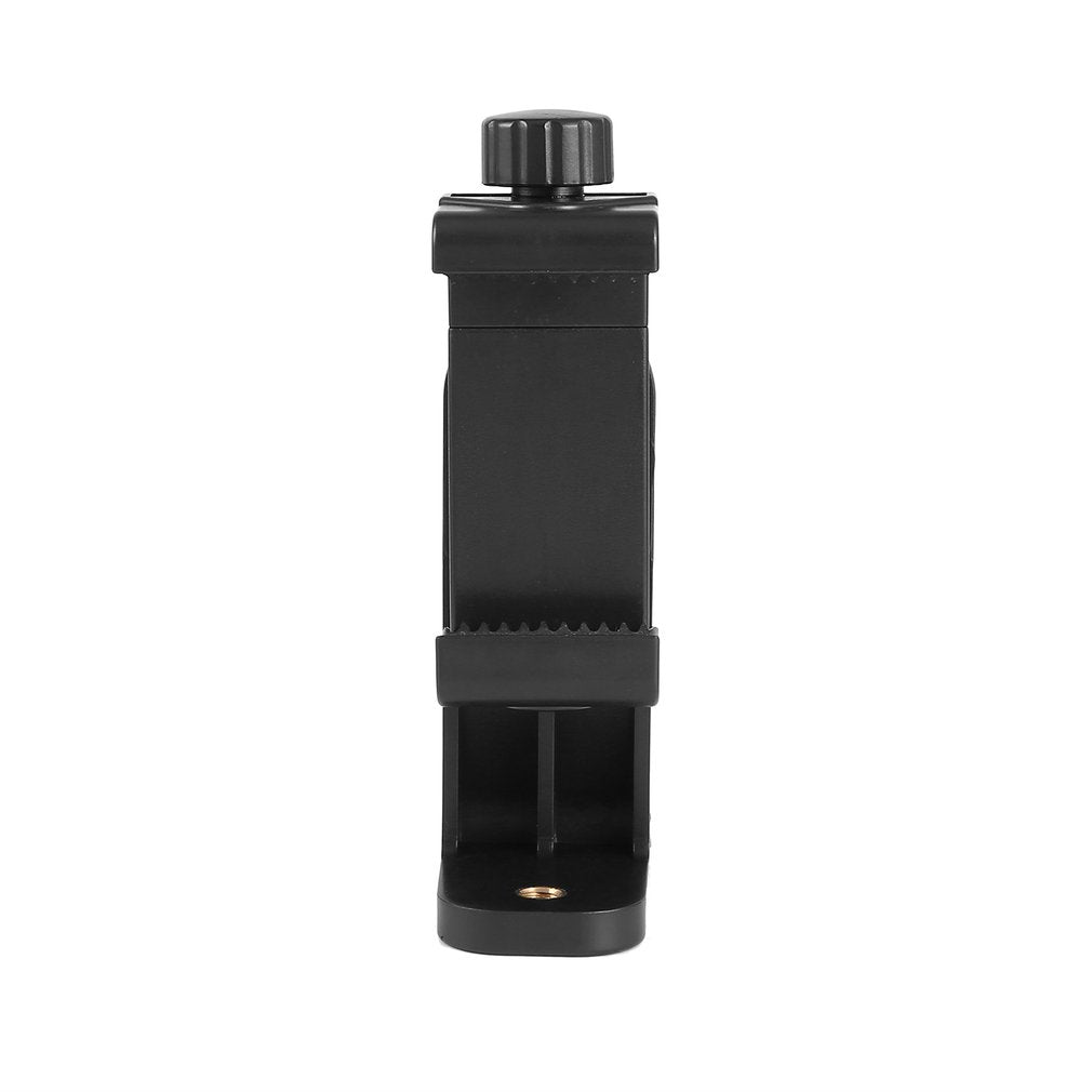 Universal Tripod Mount Clip Bracket Holder for iPhone Samsung Xiaomi Huawei Etc, Clamp Width: 58mm-100mm