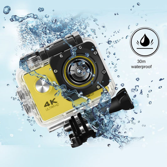 SJ60 2.0-inch LCD Waterproof 4K Wifi HD 1080P Action Camera DVR Camcorder - Yellow
