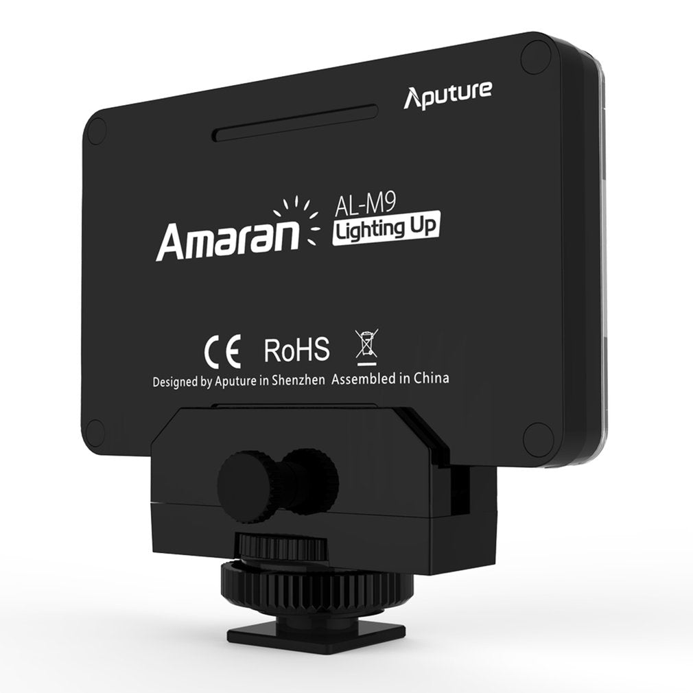 Portable Aputure AL-M9 LED Video Light TLCI/CRI Camera Photographic Light