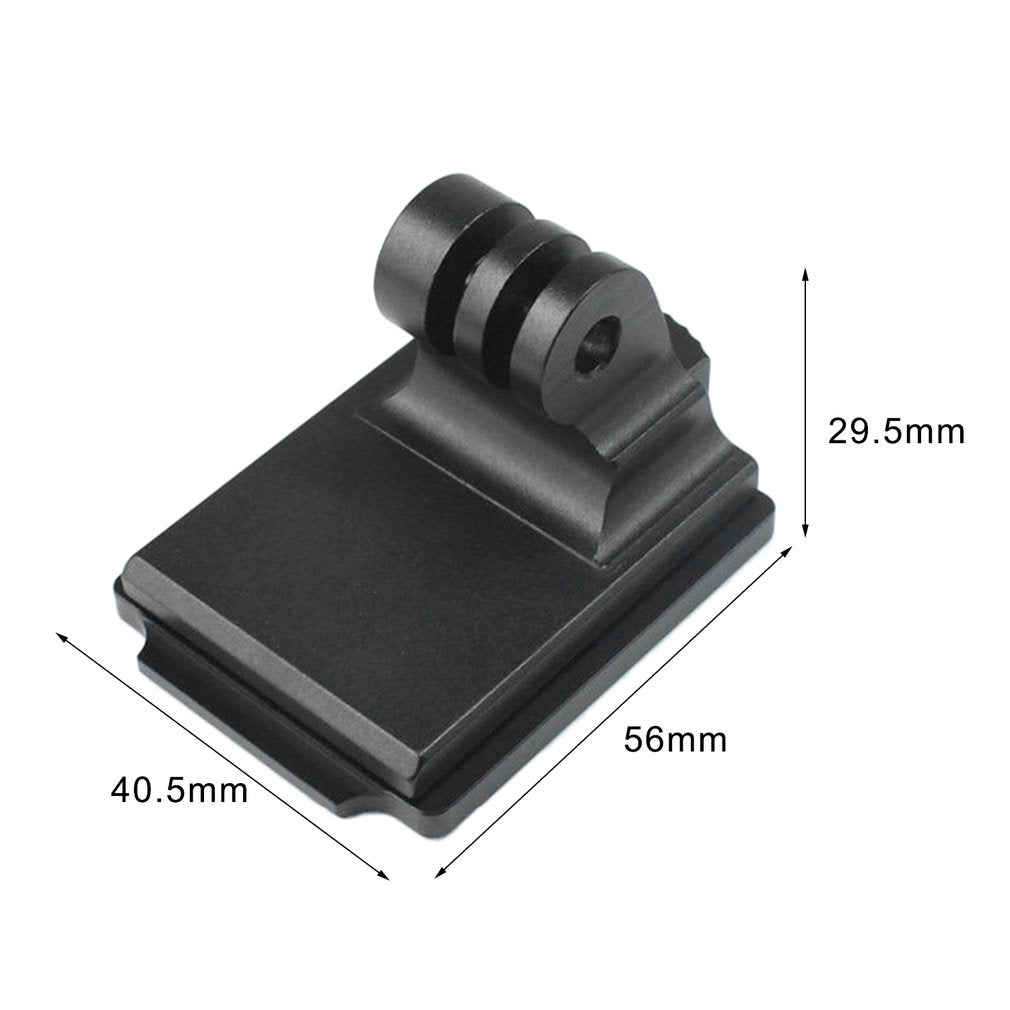 Aluminum Fixed Mount Aluminum Mount Base Adapter for GoPro 3 NVG