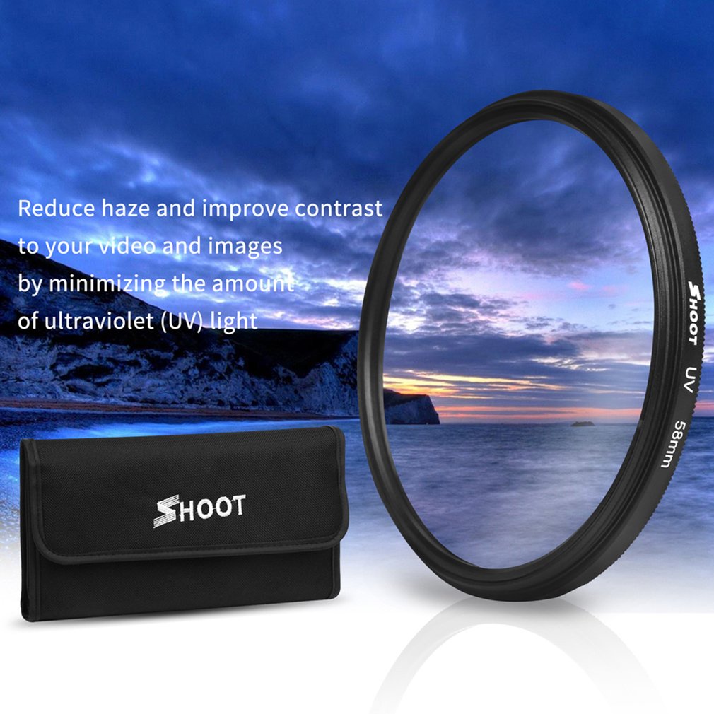 6 in 1 Sport Camera Filter Set Diving UV Yellow Red Filter for Gopro Hero 6/5
