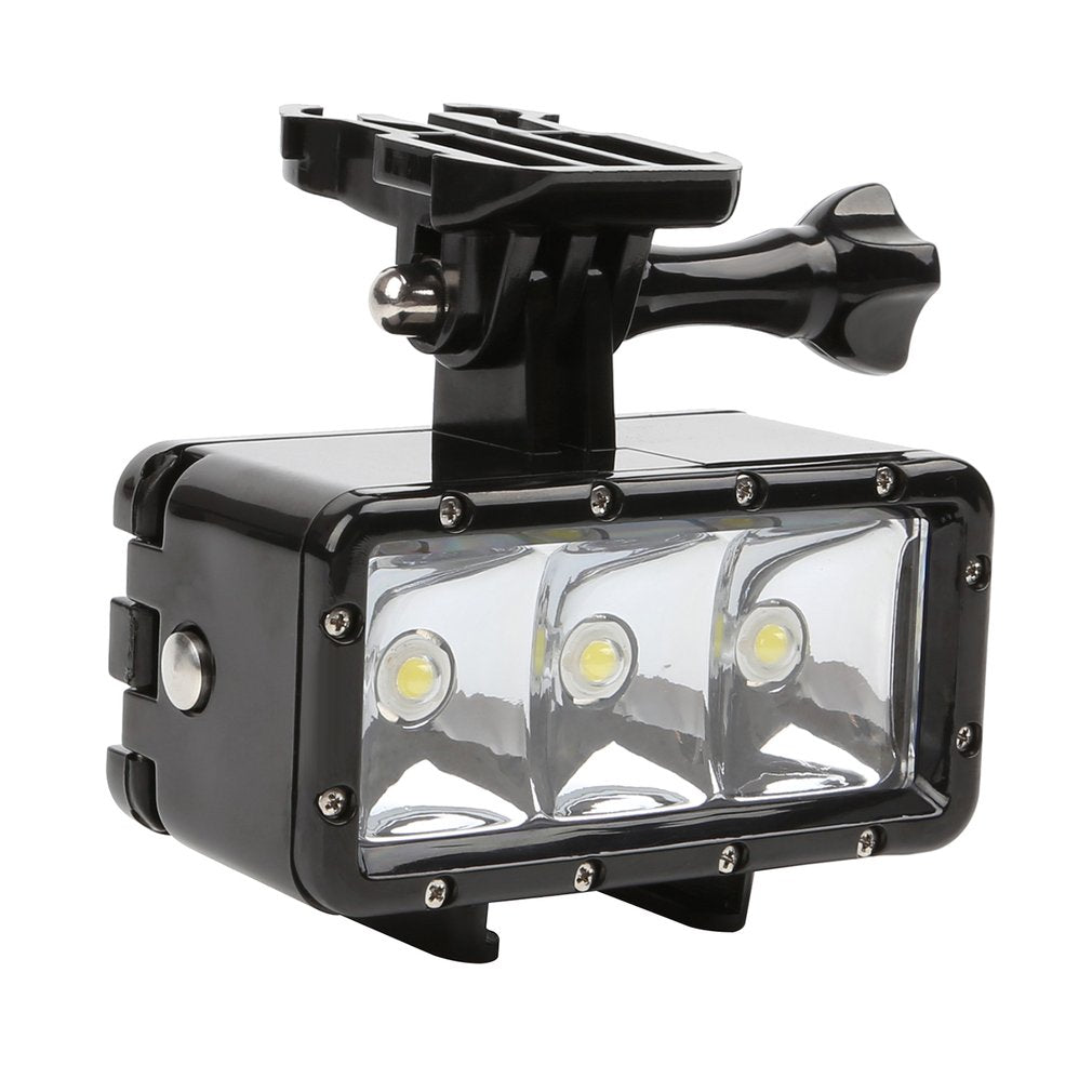 Lightweight Underwater Waterproof Diving Spot Light LED Light Lamp for GoPro
