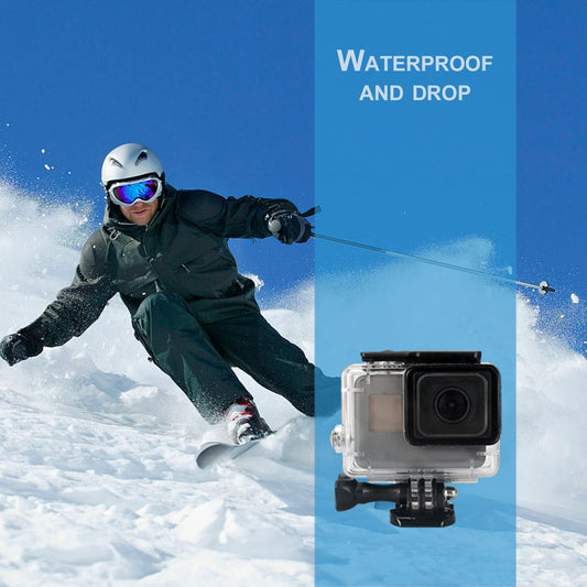 Waterproof Diving Surfing Protective Housing Cover Case Kit for GoPro Hero 6 / 5