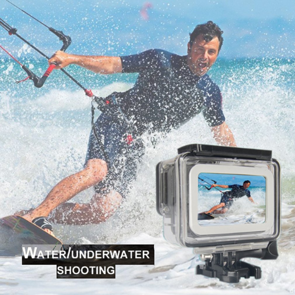 Waterproof Diving Surfing Protective Housing Cover Case Kit for GoPro Hero 6 / 5