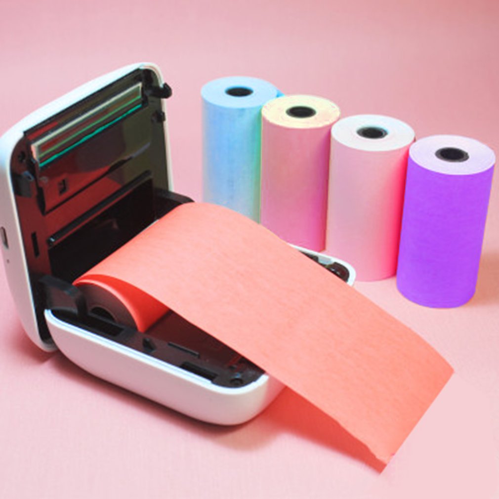 Non-Fade Photo Printer Long Service Life Photo Printing Thermal Printing Paper - Red