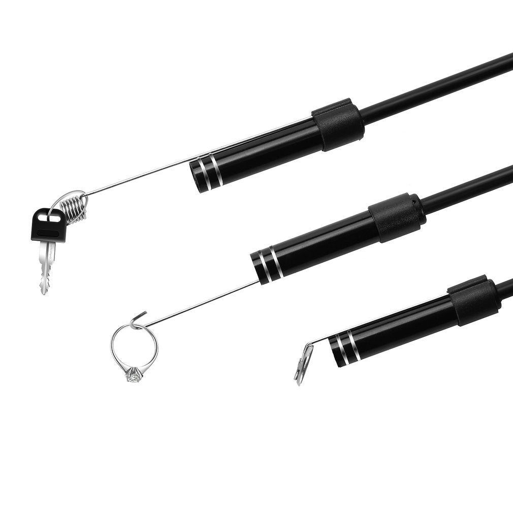 102 3 in 1 Micro USB Type-C USB HD Endoscope 5.5mm Waterproof Computer Endoscope - Cable Length: 2m