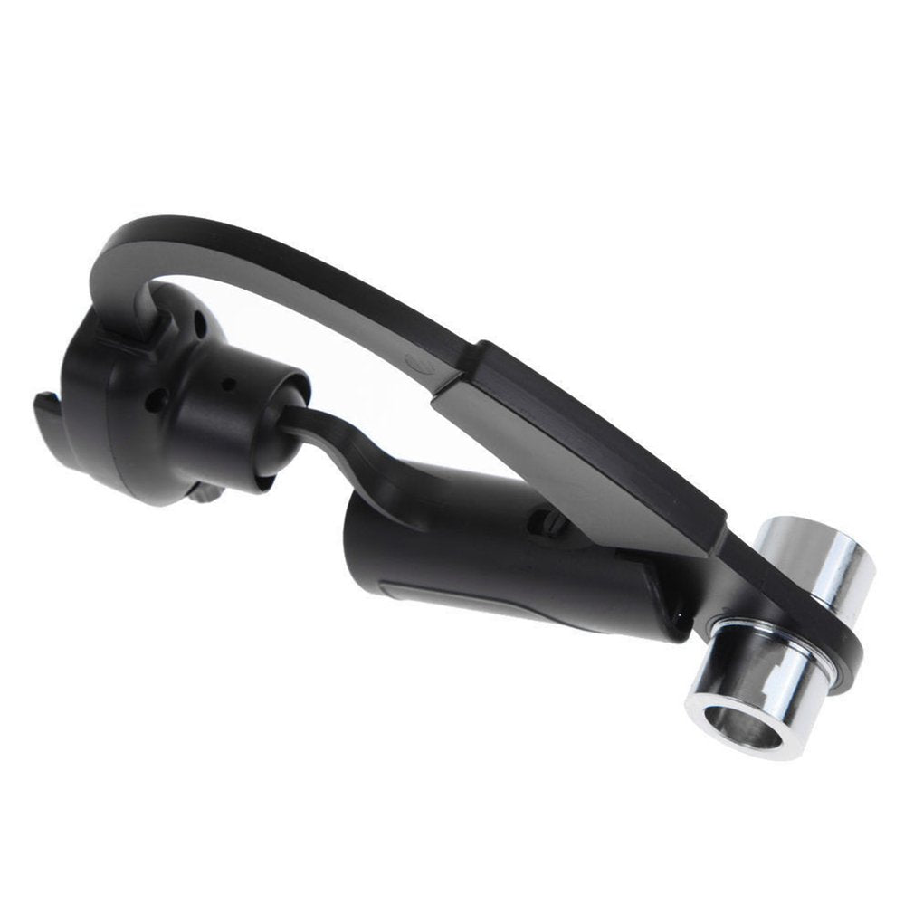 Handheld Video Shooting Stabilizer Bow-shaped Steadycam Hand Grip for GoPro - Black
