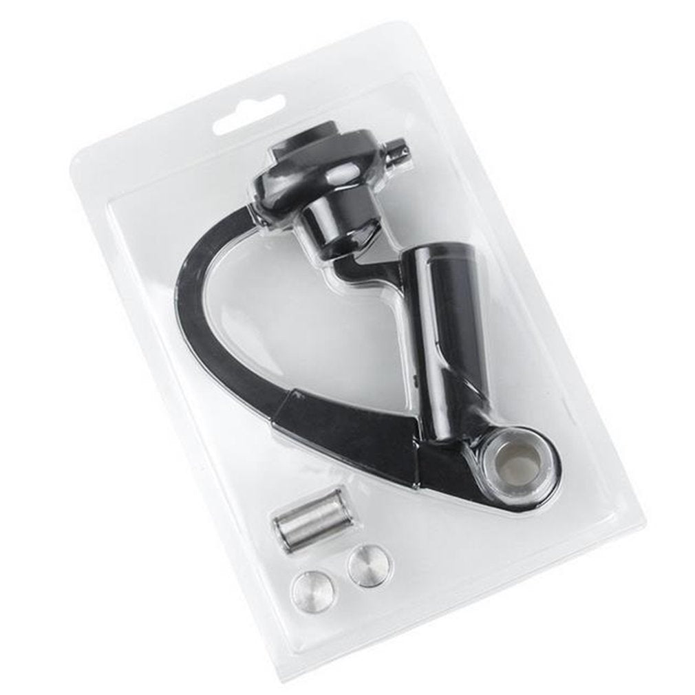Handheld Video Shooting Stabilizer Bow-shaped Steadycam Hand Grip for GoPro - Black