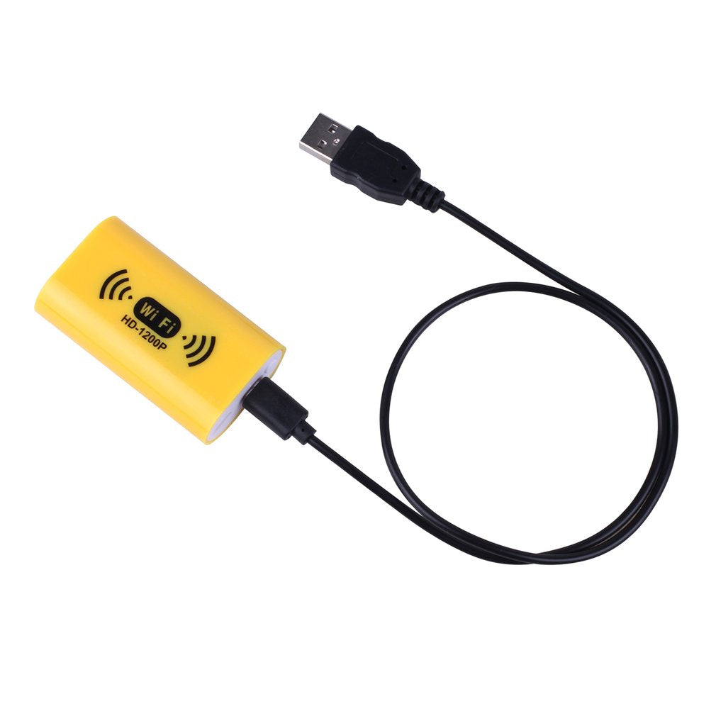 F130 HD 1200P Adjustable 8 LEDs Wifi Endoscope Camera 8.0mm IP68 Hard Cord - 5m