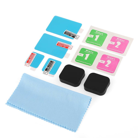 Screen Protective Lens Film and Lens Cap Cover for GoPro Hero 6/5 Action Camera