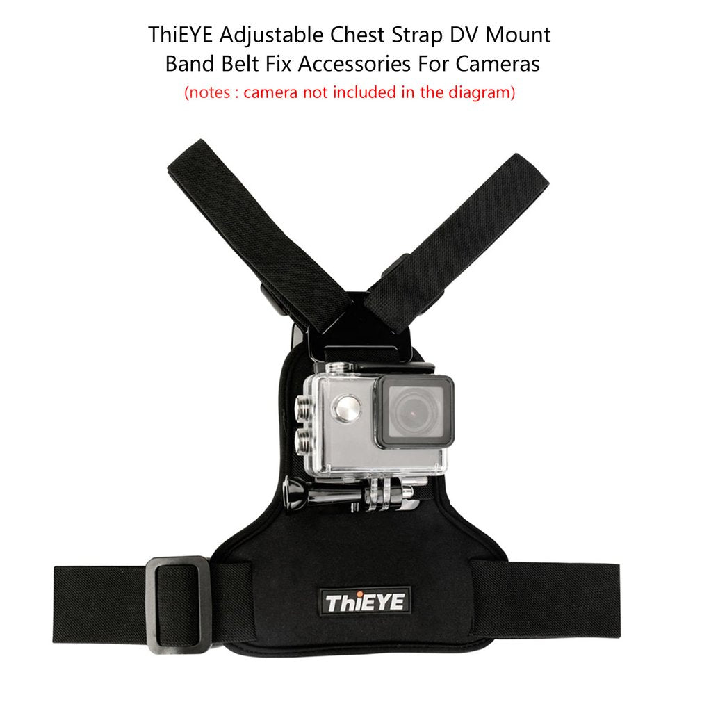 ThiEYE Adjustable Chest Strap DV Mount Band Belt Fix Accessories for Cameras
