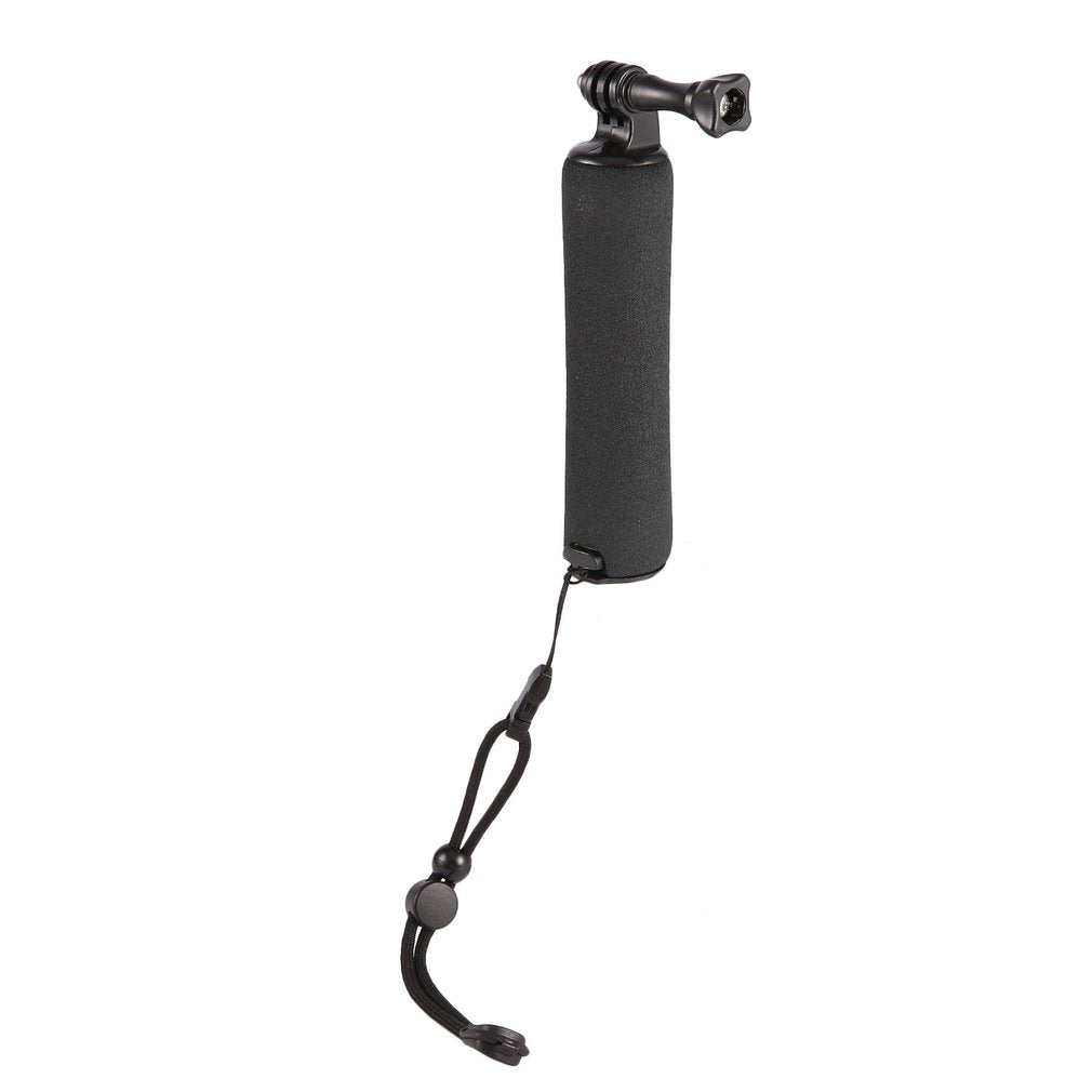 Portable Handheld Floating Handle Grip Mini Tripod Monopod Mount for GoPro Hero 5/ 4 /3+ /3 /2 /1 Self-rods - Black